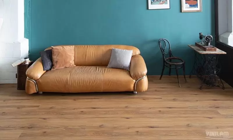 Кварцвиниловая плитка Vinilam Cork Premium 8 mm 33037 Дуб Кадис