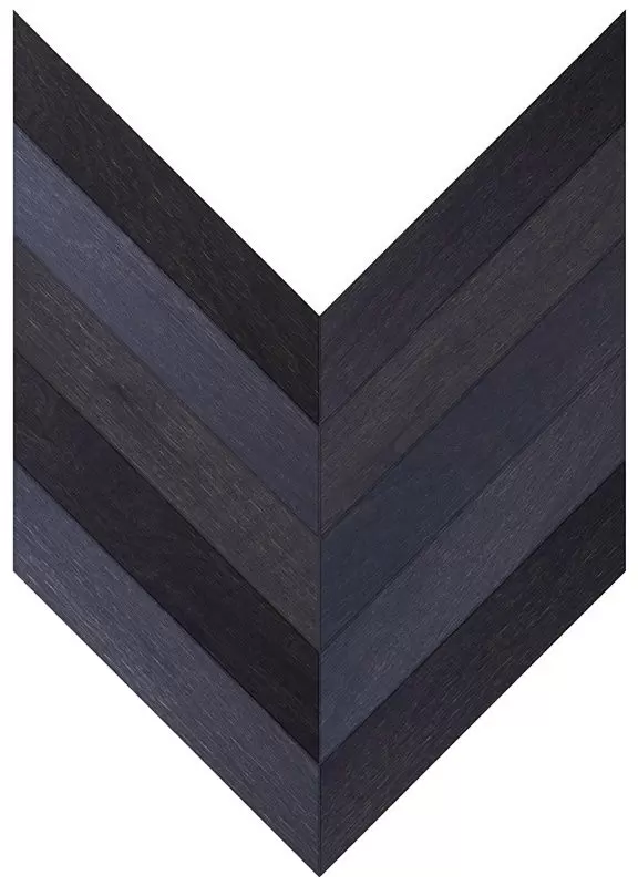 Паркетная доска Parquet Plaque Французкая елка Селект Дуб темный (150)